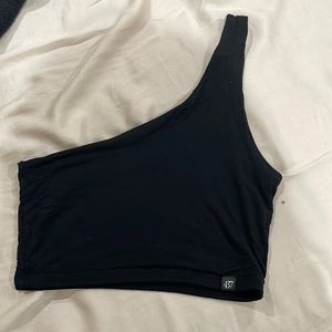 437 one shoulder top